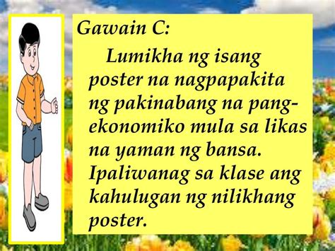 Pakinabang Na Pang Ekonomiko Mula Sa Likas Na Yaman Ng .